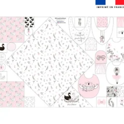 Coupon éponge kit puériculture ballet