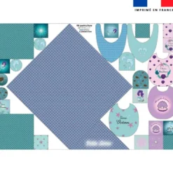 Coupon éponge kit puériculture sirène