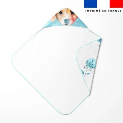 Coupon éponge kit puériculture labrador aquarelle