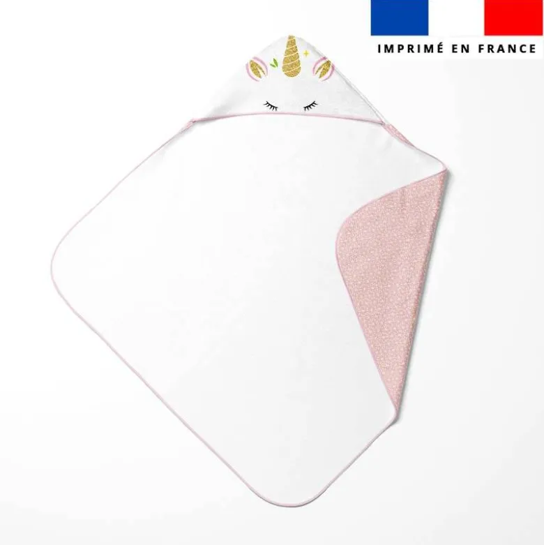 Coupon éponge kit puériculture licorne gold