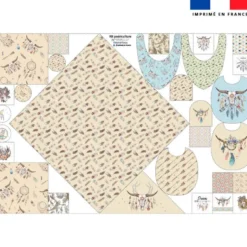 Coupon éponge kit puériculture boho