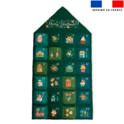 Coupon pour Calendrier de l'avent motif fleurs et gâteaux de Noël