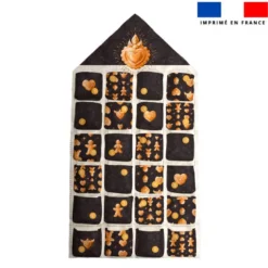 Coupon pour Calendrier de l'avent blanc motif Noël pain d'épices - Création Stillistic