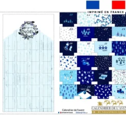Coupon pour Calendrier de l'avent motif hiver glacial