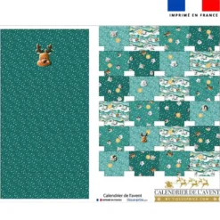 Coupon pour Calendrier de l'avent motif Animaux du froid - Création Stillistic