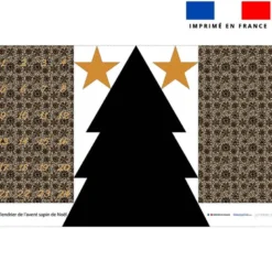 Coupon pour Calendrier de l'avent Sapin motif noël sauvage