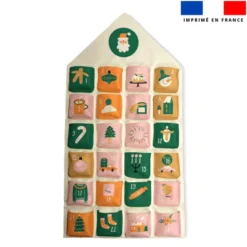 Coupon pour Calendrier de l'avent motif ambiance Noel