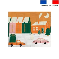 Coupon pour Calendrier de l'avent Paysage motif ambiance Noel