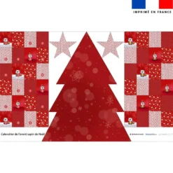 Coupon pour Calendrier de l'avent Sapin motif Panda de noel - Création Stillistic