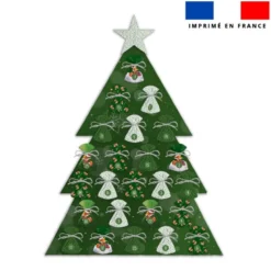Coupon pour Calendrier de l'avent Sapin motif Renard de noel - Création Stillistic