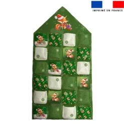 Coupon pour Calendrier de l'avent motif renard de noël - Création Stillistic
