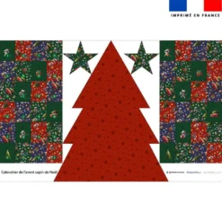 Coupon pour Calendrier de l'avent Sapin motif Souris de noel - Création Stillistic