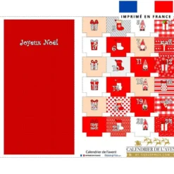 Coupon pour Calendrier de l'avent motif gnome de Noël