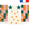 Coupon pour Calendrier de l'avent Sapin motif ambiance Noel