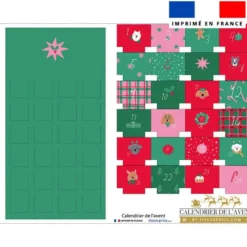 Coupon pour Calendrier de l'avent motif chien de Noel