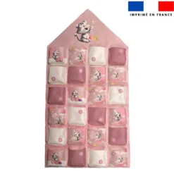 Coupon pour Calendrier de l'avent motif tigre blanc de noel - Création Stillistic