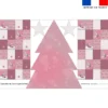 Coupon pour Calendrier de l'avent Sapin motif Tigre blanc de noel - Création Stillistic