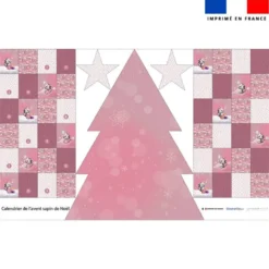 Coupon pour Calendrier de l'avent Sapin motif Tigre blanc de noel - Création Stillistic