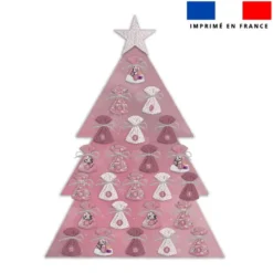 Coupon pour Calendrier de l'avent Sapin motif Tigre blanc de noel - Création Stillistic