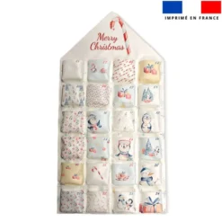 Coupon pour Calendrier de l'avent motif pingouin de Noel