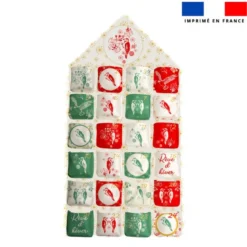 Coupon pour Calendrier de l'avent motif oiseau de noël - Création Lili Bambou Design