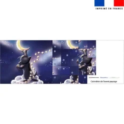 Coupon pour Calendrier de l'avent Paysage motif Chat sirius - Création Stillistic