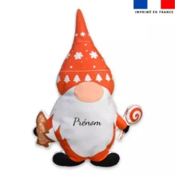 Coupon pour coussin personnalisé - Gnome de Noël