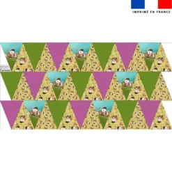 Coupon pour fanions motif mouton et oeufs de Pâques - Création Stillistic