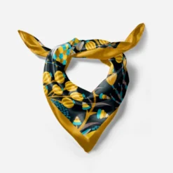 Coupon pour foulard motif fleur bohème