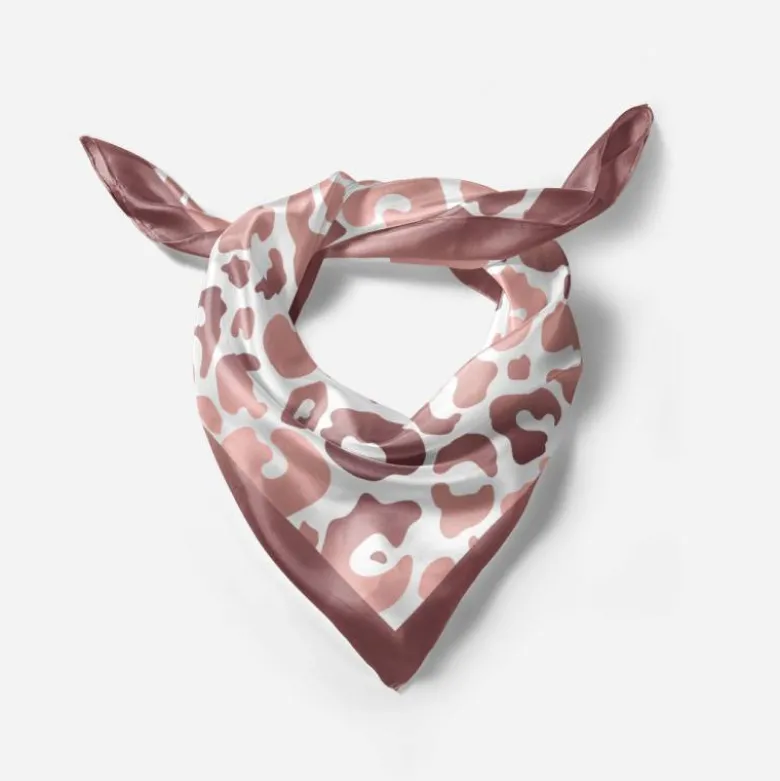 Coupon pour foulard motif léopard nude