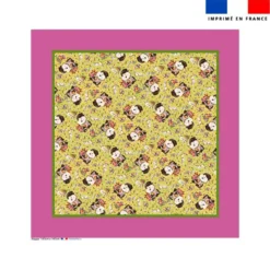 Coupon pour nappe carrée motif mini mouton et oeufs de Pâques - Création Stillistic