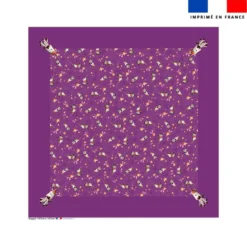 Coupon pour nappe carrée motif licorne - Création Stillistic