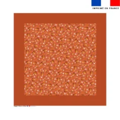 Coupon pour nappe carrée motif mini amis ptit déj - Création Stillistic