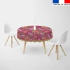 Coupon pour nappe lapin printanier framboise - Création Stillistic