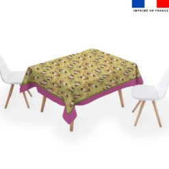 Coupon pour nappe rectangle motif mini mouton et oeufs de Pâques - Création Stillistic