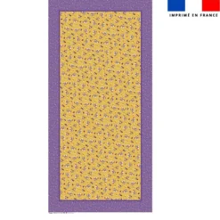 Coupon pour nappe rectangle motif mini poule et oeufs de Pâques jaune - Création Stillistic