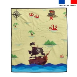 Coupon pour serviette de plage motif pirate