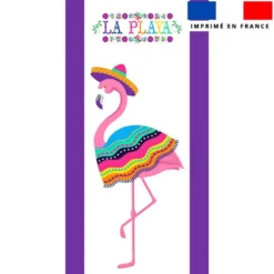 Coupon pour serviette de plage motif mexico