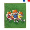 Coupon pour serviette de plage motif renard foot - Création Stillistic