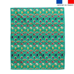 Coupon pour serviette de plage motif poissons bonbons - Création Stillistic