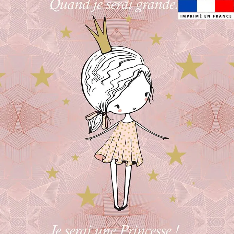 Coupon pour serviette de plage motif princesse