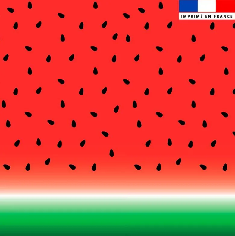 Coupon pour serviette de plage motif pastèque