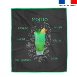 Coupon pour serviette de plage motif mojito