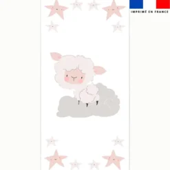 Coupon pour serviette de plage motif mouton des rêves