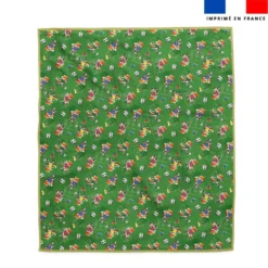 Coupon pour serviette de plage motif mini renard foot - Création Stillistic