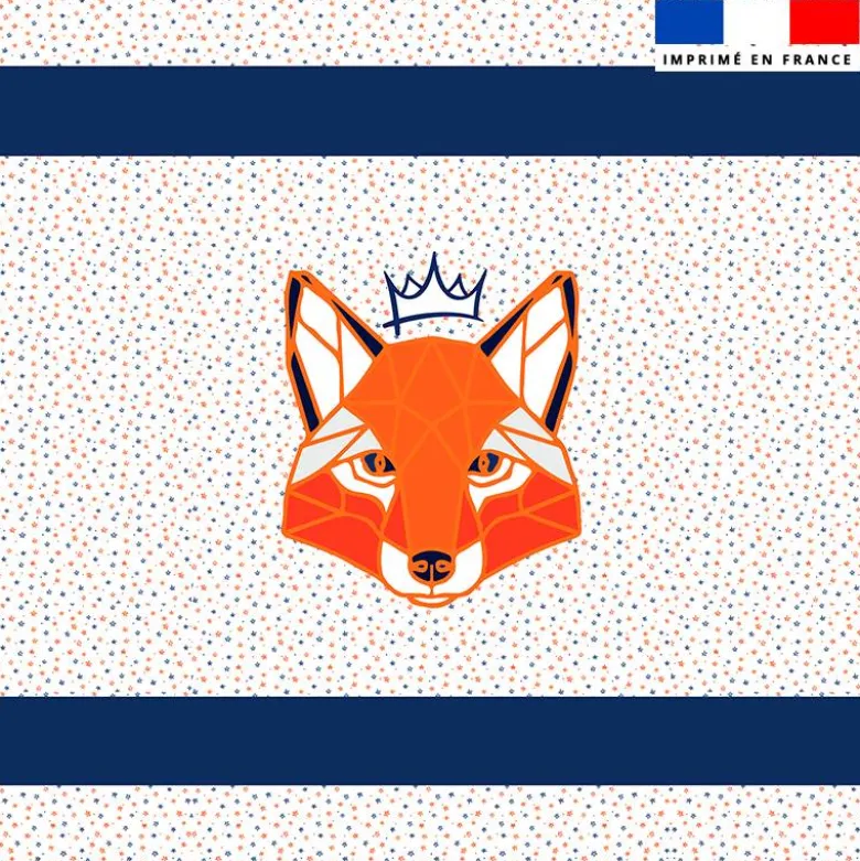 Coupon pour serviette de plage motif renard