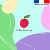 Coupon pour serviette de plage personnalisé - Pomme d'amour