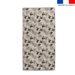 Coupon pour serviette de plage motif palmier happy mom
