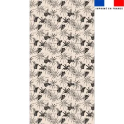 Coupon pour serviette de plage motif palmier happy mom