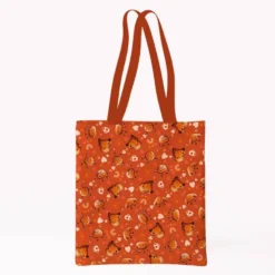 Coupon pour tote-bag motif amis ptit déj Roulé à la cannelle - Création Stillistic